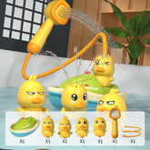 Yellow Duck Sprinkler Boat Spray Bath Toy - Happy Coo